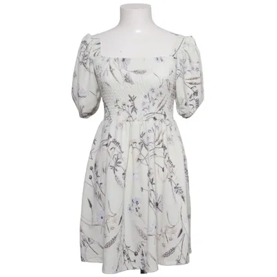 Dress (White, Multicolored) from H&M Elastane, Polyester