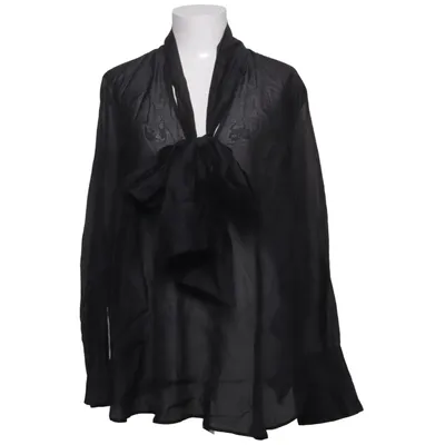Blouse lavallière (Noir) de H&M Modern Classic Lyocell, Polyester