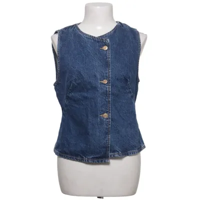 Gilet en jean (Bleu) de Zara Coton