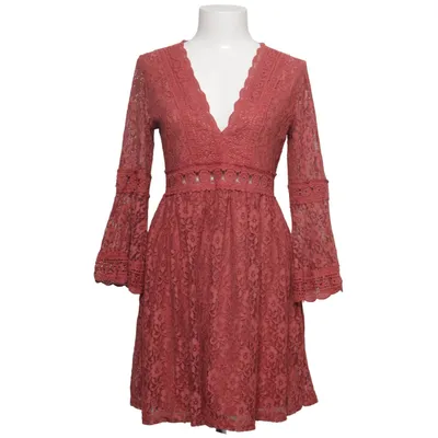 Jurk (Roze) van In April 1986 Elastaan, Polyester