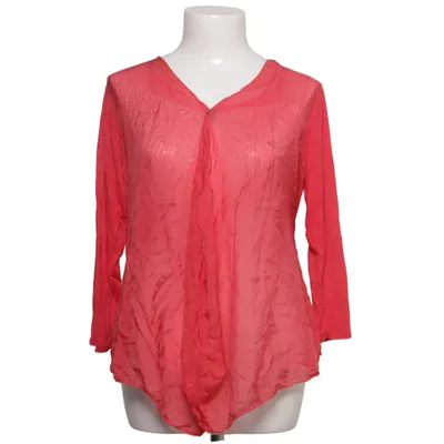 Blus (Röd, Rosa) från Pura Seta Elastan, Silke, Viskos
