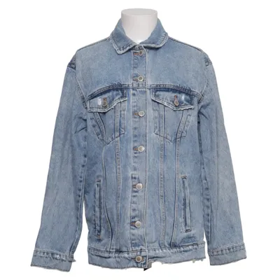 Denim jacket (Blue) from Bershka Denim Cotton