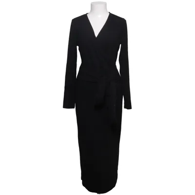 Wrap dress (Black) from Bubbleroom Elastane, Polyester, Viscose