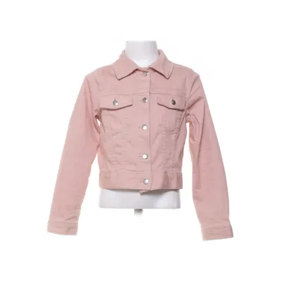 Denimjakke (Pink) fra H&M Elastan, Bomuld, Polyester