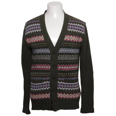 Cardigan (Groen, Meerkleurig) van Barbour Polyester, Wol