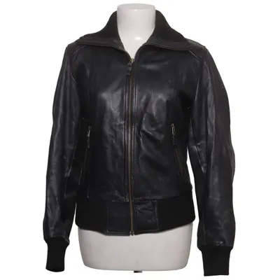 Veste en cuir (Noir) de Bruno Zaragoza Cuir, Polyester