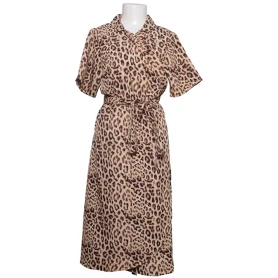 Omlottklänning (Brun, Svart, Beige) från VRS Fashion Polyester