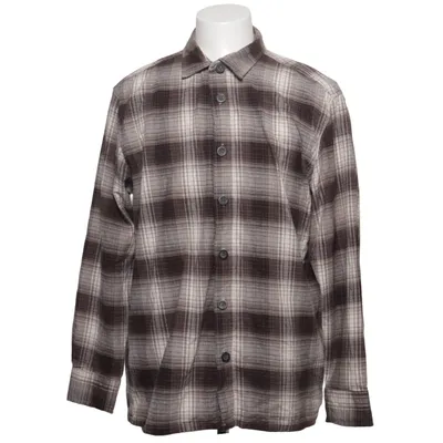 Flannel skjorte (Brun, Hvid, Grå) fra Smog Bomuld
