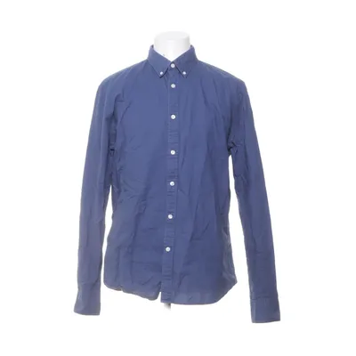 Buttondown-skjorta (Blå) från East West Bomull
