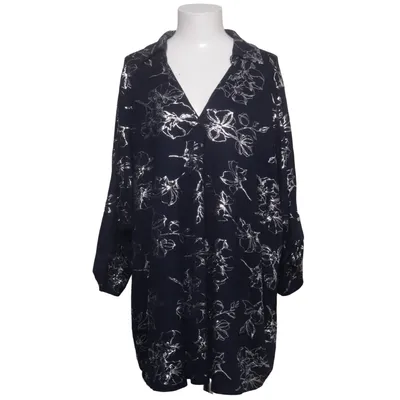 Top (Blauw, Wit) van Ms Mode Elastaan, Viscose