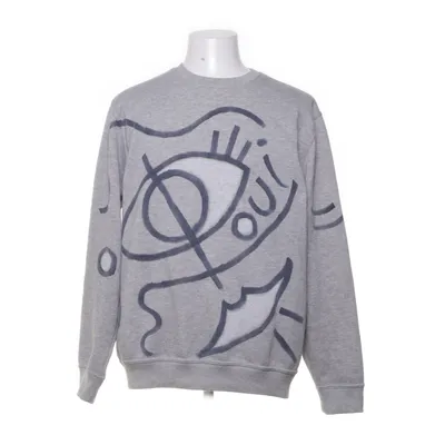 Sweatshirt (Gray, Blue) from William Morris Cotton, Polyester
