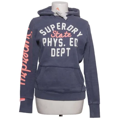 Huvtröja (Blå) från Superdry Vintage Bomull, Polyester