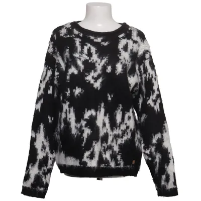 Sweater (Sort, Hvid) fra Nümph Akryl, Uld