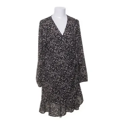 Wrap dress (Black, Beige) from Amelie & Me Polyester