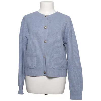 Cardigan (Bleu) de Massimo Dutti Cachemire, Laine