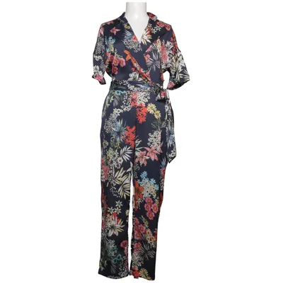 Jumpsuit (Blauw, Meerkleurig) van Zara Basic Collection Polyester