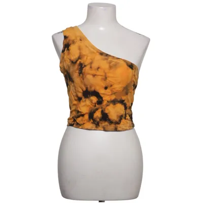 Crop top (Yellow, Black) from Cotton Citizen Cotton, Elastane