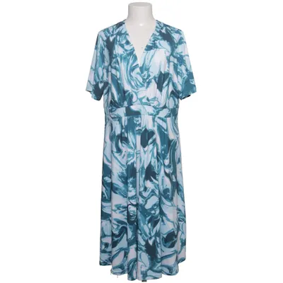Wrap dress (Blue, White) from Cellbes Woman Recycled polyester