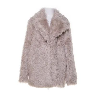 Jakke (Beige) fra Divided by H&M Akryl, Polyester