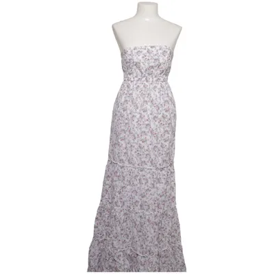 Robe longue (Blanc, Multicolore) de Conleys Coton