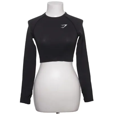 Træningstop (Sort) fra Gymshark Elastan, Polyamid, Polyester