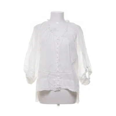 Bluse (Hvid) fra Hunkydory Bomuld, Silke