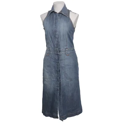 Denim dress (Blue) from Massimo Dutti Cotton, Elastane, Lyocell