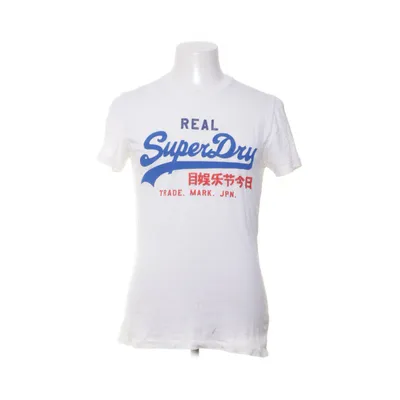 T-shirt (Vit, Blå, Röd) från Superdry Vintage Bomull