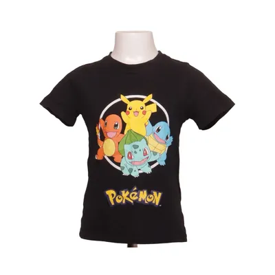 T-shirt (Svart, Flerfärgad) från Pokémon Bomull