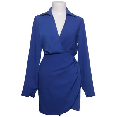 Robe portefeuille (Bleu) de In April 1986 Élasthane, Polyester