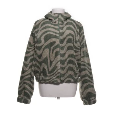 Fleecejacka (Grön, Beige) från Pull & Bear Polyester
