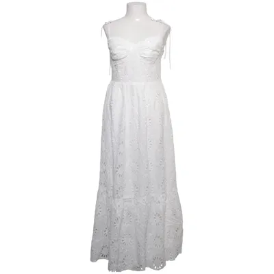 Maxikleid (Weiß) von Vera & Lucy Baumwolle, Polyester
