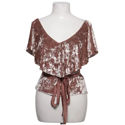 Wickeltop (Braun) von Zara Collection Elasthan, Polyester