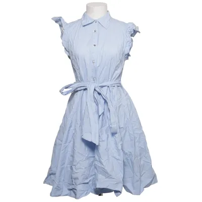 Robe chemise (Bleu) de Custommade Coton