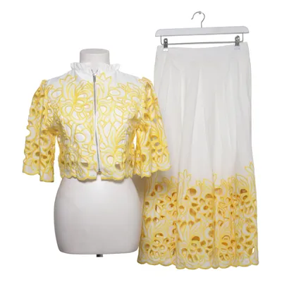 Set (Vit, Gul) från Sunfere Bomull, Polyester