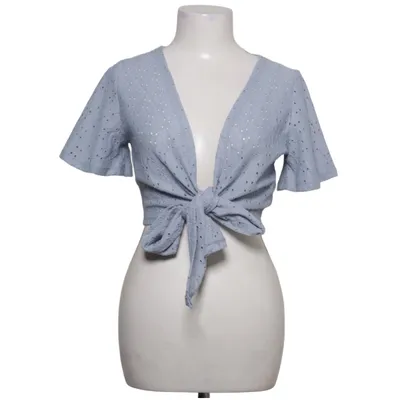 Slå-om top (Blå) fra Pink Woman Elastan, Polyester