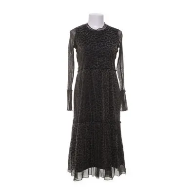 Kjole (Sort, Guld) fra Moves Elastan, Polyester