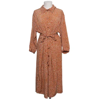 Robe chemise (Marron, Blanc) de Monki Polyester