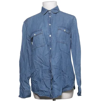 Denim shirt (Blue) from Masscob Cotton, Lyocell