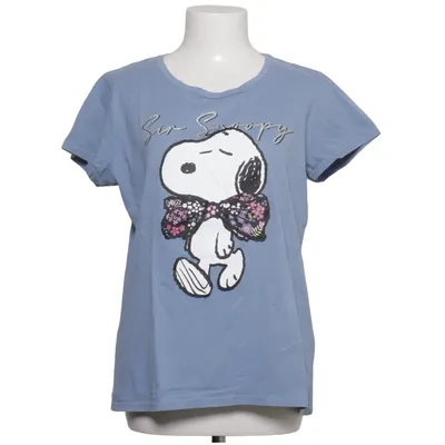T-shirt (Blauw) van Peanuts Katoen
