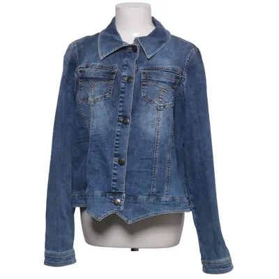 Veste en jean (Bleu) de Denim Identity by Zizzi Coton, Élasthane