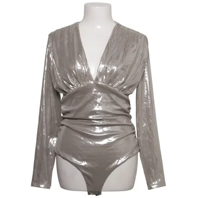 Body (Silverfärgad) från H&M Modern Classic Elastan, Polyester