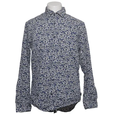 Shirt (Blauw, Wit, Meerkleurig) van Matinique Katoen, Elastaan