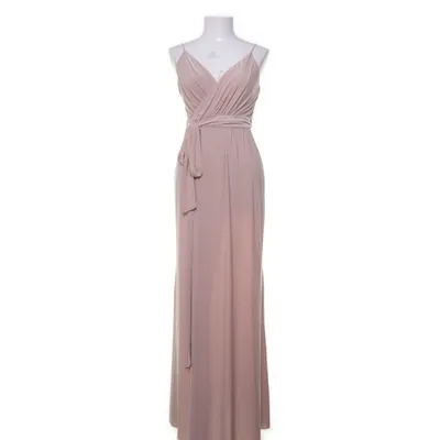 Långklänning (Beige) från Goddiva Elastan, Polyester