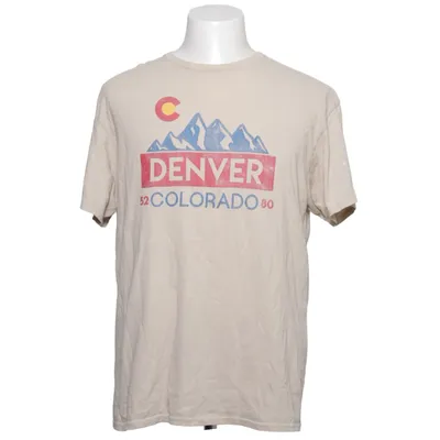 T-shirt (Beige) van Delta Pro Weight Katoen