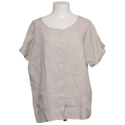 Kortärmad skjorta (Beige) från Feminine Linne
