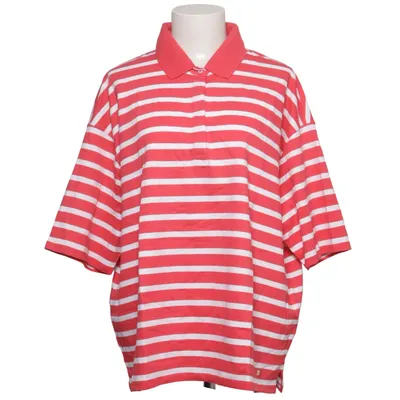 Polotrøje (Hvid, Pink) fra Brax Feel Good Bomuld, Elastan, Modal