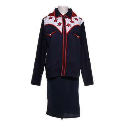 Maskeradkläder (Blå, Röd, Vit) från Smiffy's Polyester