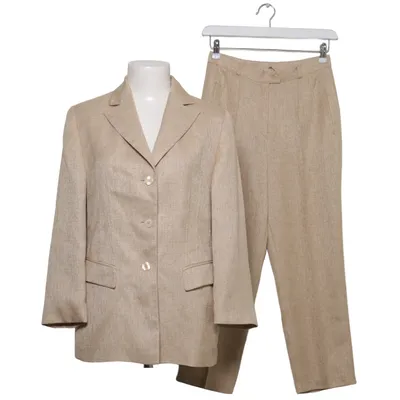 Jakkesæt (Beige) fra Marcona Polyester, Viscose