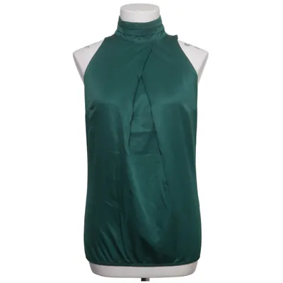 Halterneck top (Grøn) fra ESPRIT Collection Bomuld, Modal, Polyester